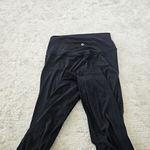lululemon athletica Kids' Black High-Waist Leggings